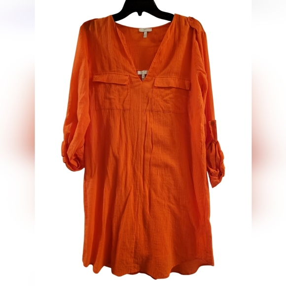 Joie Dresses & Skirts - Joie Women's Orange V-Neck Top